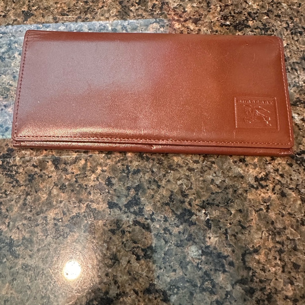 Burberry Brown Leather Wallet